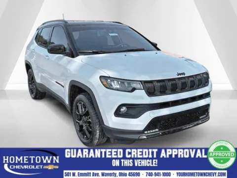 White 2022 Jeep Compass Latitude for sale in Waverly, OH