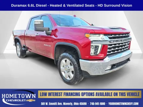 Red 2022 Chevrolet Silverado 2500 HD LTZ for sale in Waverly, OH