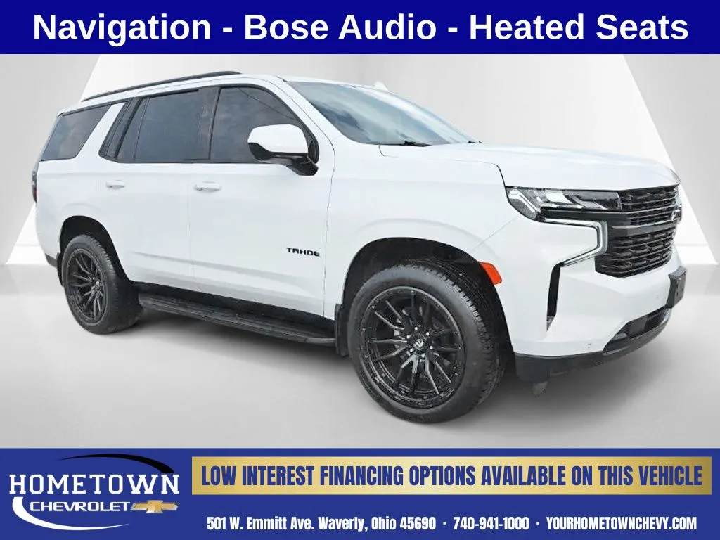 White 2023 Chevrolet Tahoe RST for sale in Waverly, OH