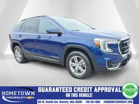 Blue 2022 GMC Terrain SLE for sale in Waverly, OH