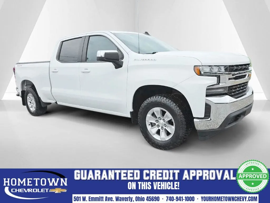 White 2019 Chevrolet Silverado 1500 LT for sale in Waverly, OH