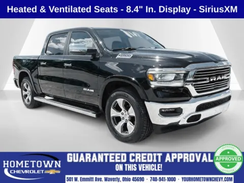 Black 2019 Ram 1500 Laramie for sale in Waverly, OH