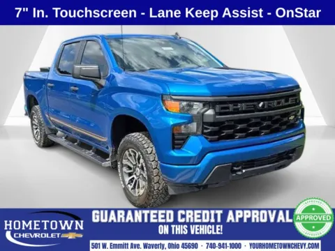 Blue 2022 Chevrolet Silverado 1500 Custom for sale in Waverly, OH