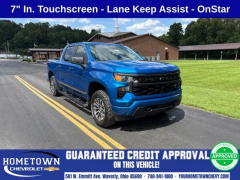 Blue 2022 Chevrolet Silverado 1500 Custom for sale in Waverly, OH