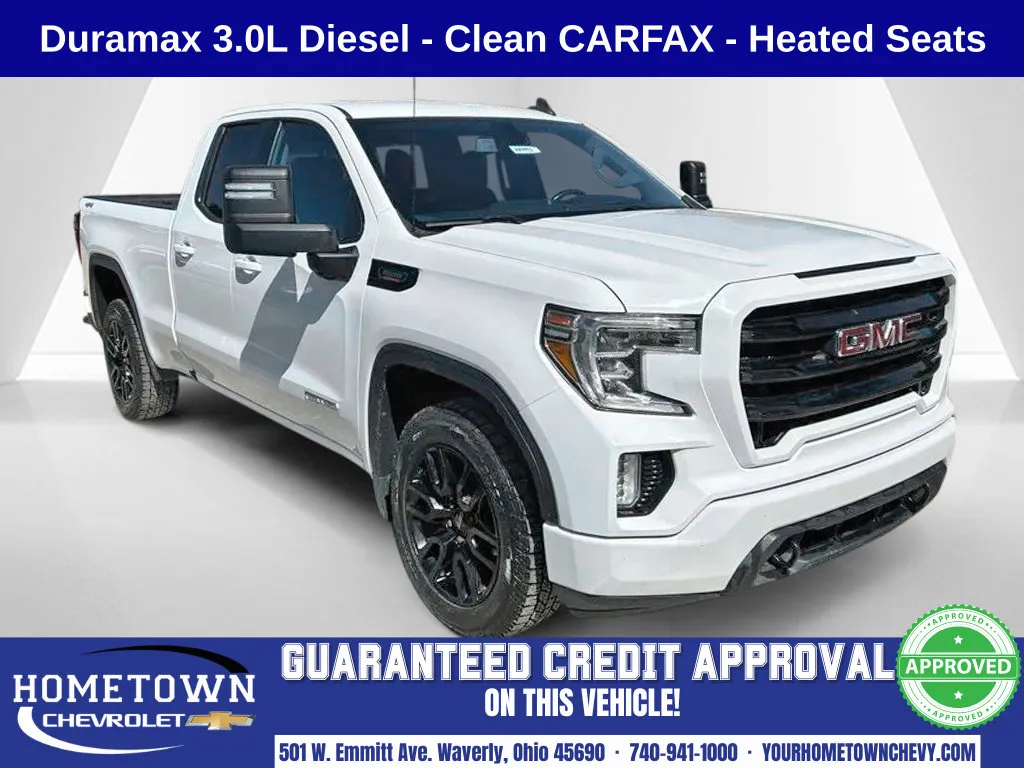 White 2020 GMC Sierra 1500 Elevation for sale in Waverly, OH