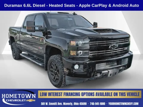 Black 2019 Chevrolet Silverado 2500 HD LT for sale in Waverly, OH