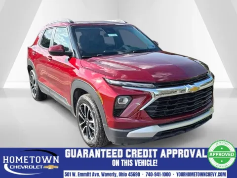 Red 2025 Chevrolet TrailBlazer LT for sale in Waverly, OH