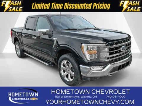 Black 2021 Ford F-150 Lariat for sale in Waverly, OH