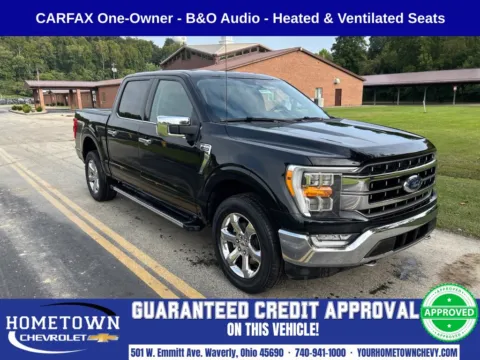 Black 2021 Ford F-150 Lariat for sale in Waverly, OH