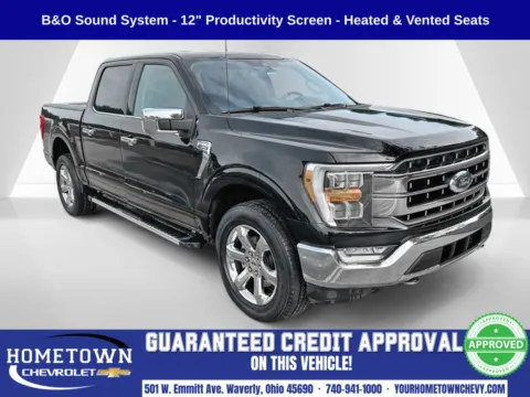 Black 2021 Ford F-150 Lariat for sale in Waverly, OH