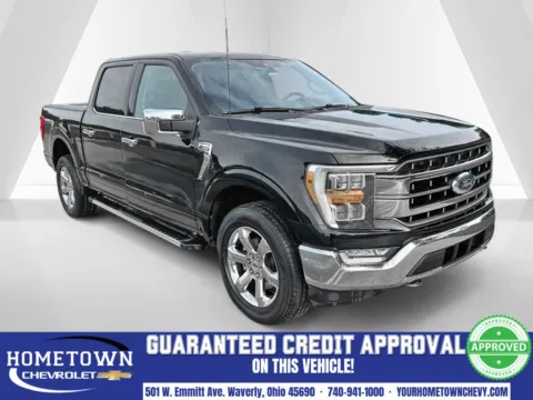 Black 2021 Ford F-150 Lariat for sale in Waverly, OH