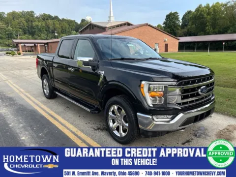 Black 2021 Ford F-150 Lariat for sale in Waverly, OH