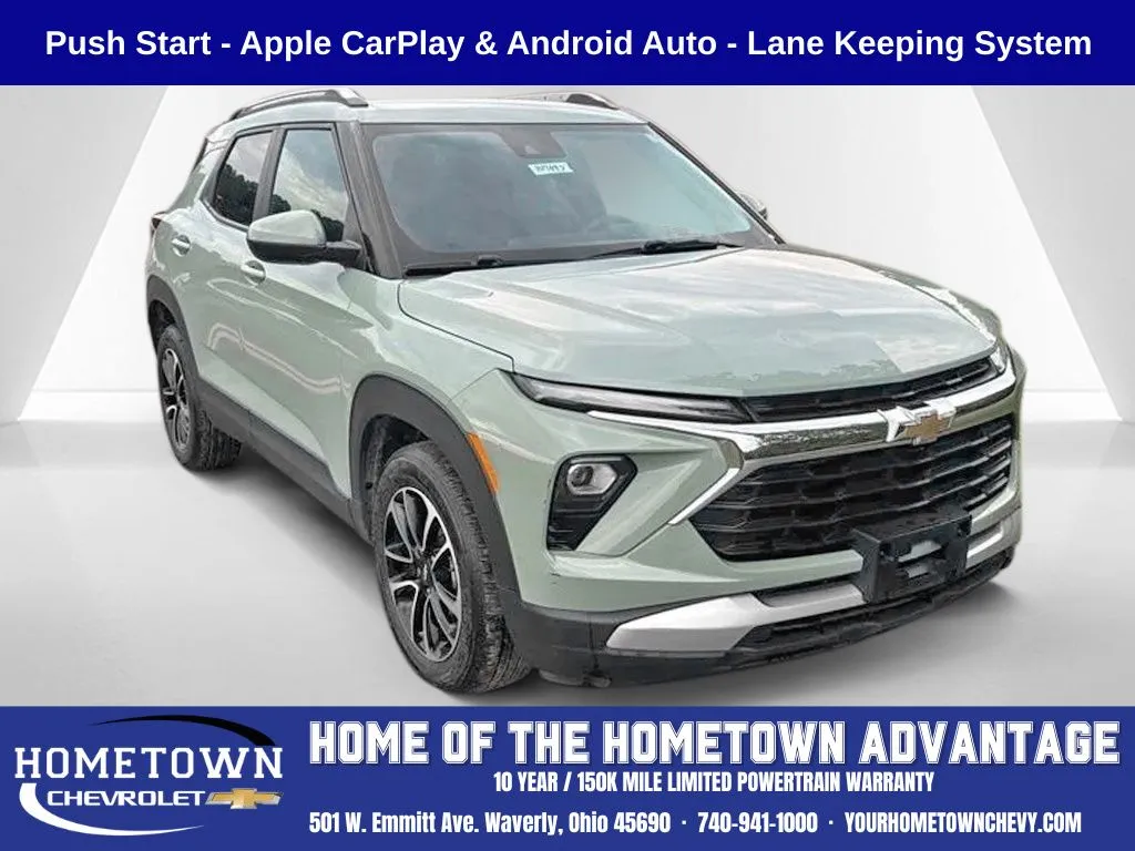 Green 2025 Chevrolet TrailBlazer LT for sale in Waverly, OH