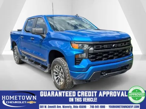 Blue 2022 Chevrolet Silverado 1500 Custom for sale in Waverly, OH