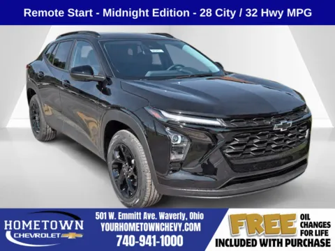 Black 2026 Chevrolet Trax LT for sale in Waverly, OH
