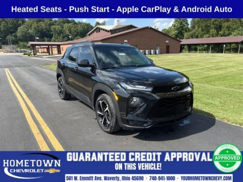 Black 2021 Chevrolet TrailBlazer RS for sale in Waverly, OH