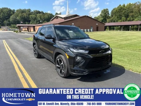 Black 2021 Chevrolet TrailBlazer RS for sale in Waverly, OH