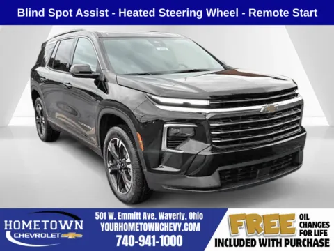 Black 2027 Chevrolet Traverse LT for sale in Waverly, OH