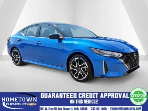Blue 2024 Nissan Sentra SR for sale in Waverly, OH