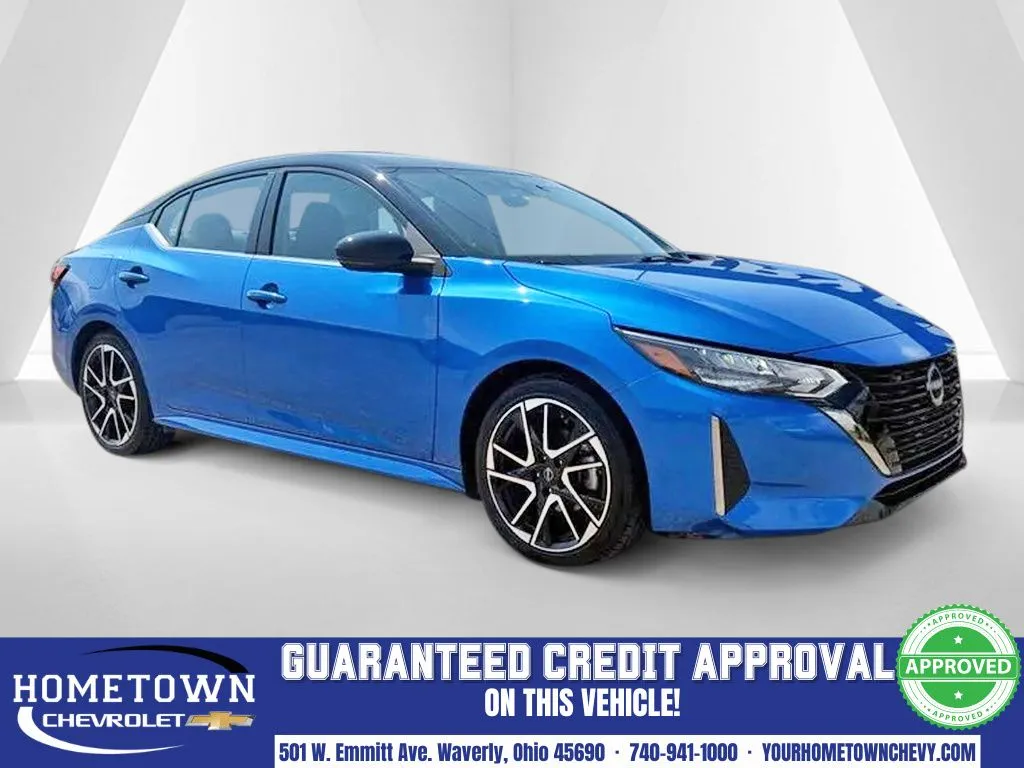 Blue 2024 Nissan Sentra SR for sale in Waverly, OH
