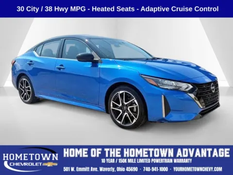 Blue 2024 Nissan Sentra SR for sale in Waverly, OH
