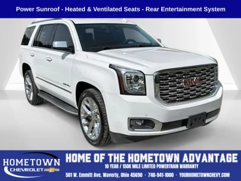 White 2020 GMC Yukon Denali for sale in Waverly, OH