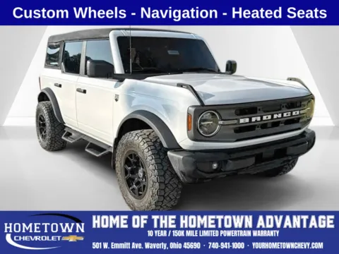 White 2024 Ford Bronco Big Bend for sale in Waverly, OH