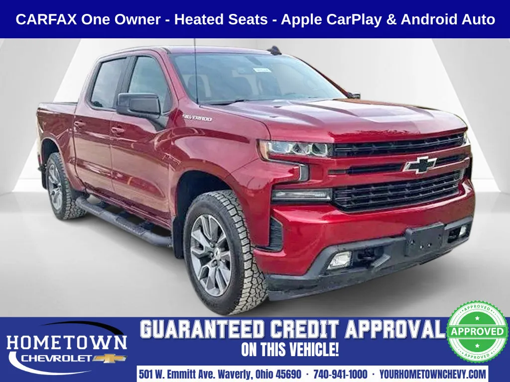 Red 2019 Chevrolet Silverado 1500 RST for sale in Waverly, OH