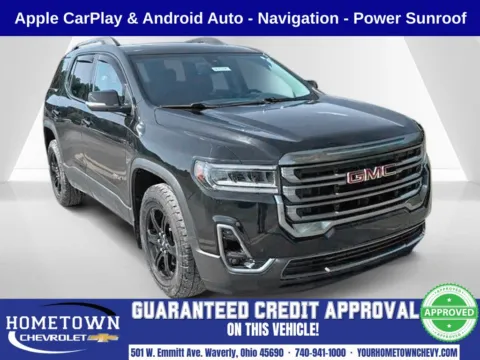 Black 2020 GMC Acadia AT4 for sale in Waverly, OH