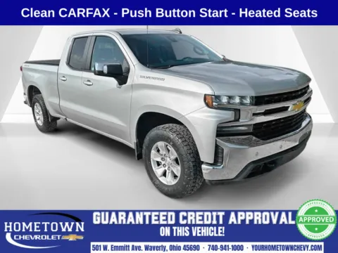 Silver 2019 Chevrolet Silverado 1500 LT for sale in Waverly, OH