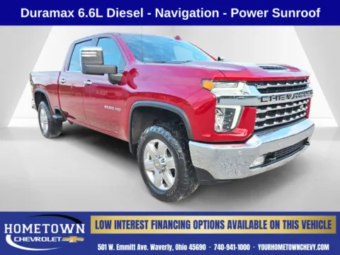 Red 2022 Chevrolet Silverado 2500 HD LTZ for sale in Waverly, OH