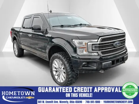 Black 2018 Ford F-150 Limited for sale in Waverly, OH