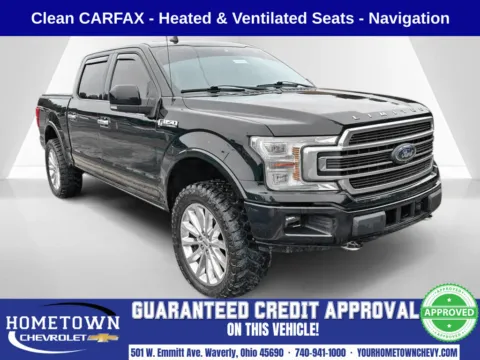 Black 2018 Ford F-150 Limited for sale in Waverly, OH