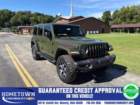 Green 2022 Jeep Wrangler Unlimited Rubicon for sale in Waverly, OH
