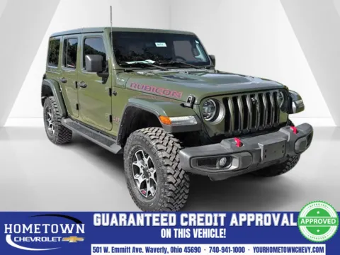 Green 2022 Jeep Wrangler Unlimited Rubicon for sale in Waverly, OH