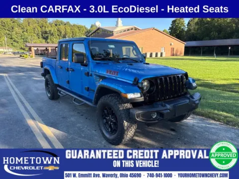 Blue 2021 Jeep Gladiator Willys for sale in Waverly, OH