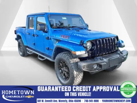 Blue 2021 Jeep Gladiator Willys for sale in Waverly, OH