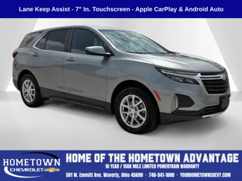 Gray 2024 Chevrolet Equinox LT for sale in Waverly, OH