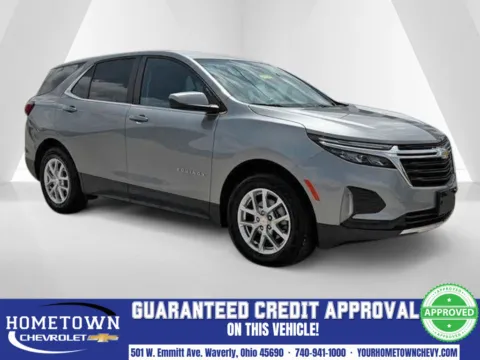 Gray 2024 Chevrolet Equinox LT for sale in Waverly, OH