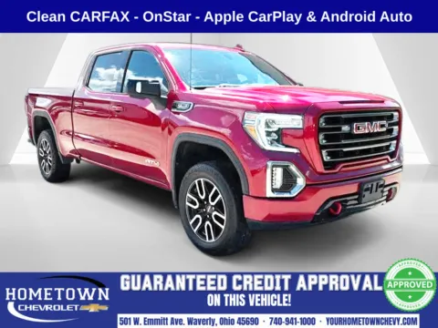 Red 2021 GMC Sierra 1500 AT4 for sale in Waverly, OH