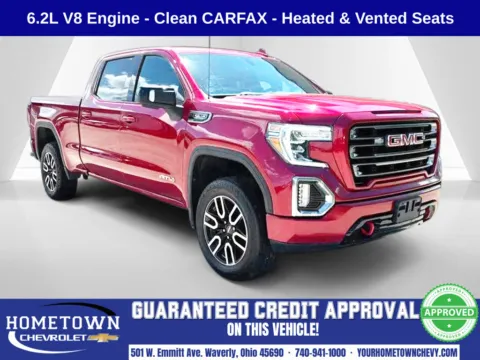 Red 2021 GMC Sierra 1500 AT4 for sale in Waverly, OH