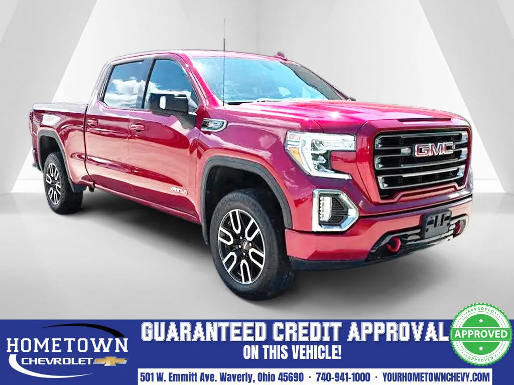 Red 2021 GMC Sierra 1500 AT4 for sale in Waverly, OH