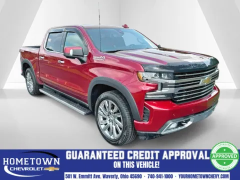 Red 2019 Chevrolet Silverado 1500 High Country for sale in Waverly, OH
