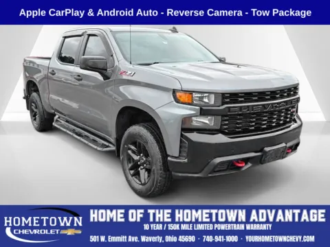 Gray 2020 Chevrolet Silverado 1500 Custom Trail Boss for sale in Waverly, OH