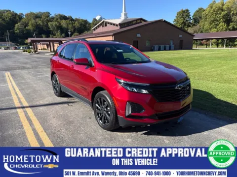 Red 2024 Chevrolet Equinox RS for sale in Waverly, OH