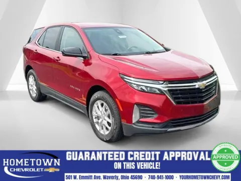 Red 2022 Chevrolet Equinox LT for sale in Waverly, OH