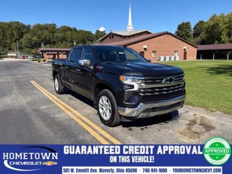 Gray 2022 Chevrolet Silverado 1500 LTZ for sale in Waverly, OH