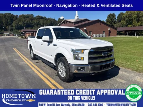 White 2016 Ford F-150 Lariat for sale in Waverly, OH