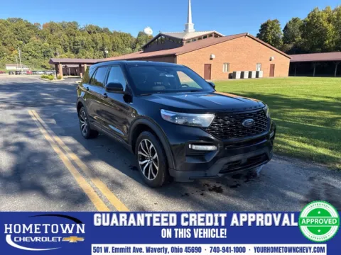Black 2022 Ford Explorer ST-Line for sale in Waverly, OH