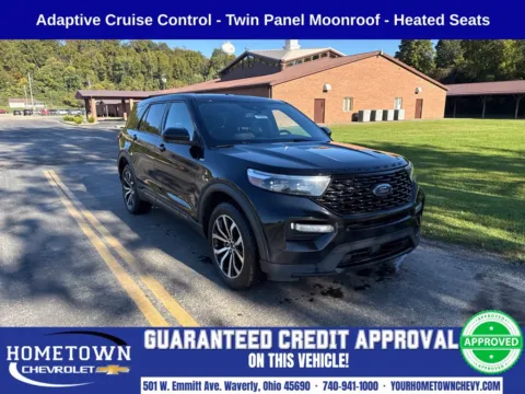 Black 2022 Ford Explorer ST-Line for sale in Waverly, OH
